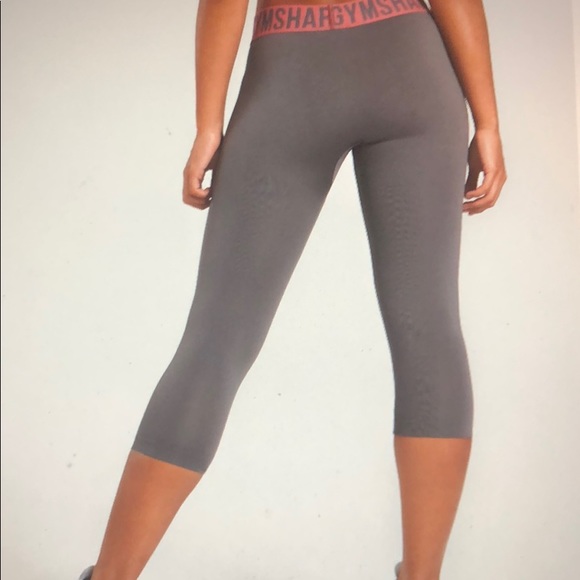 Gymshark Pants - Gym Shark Fit Cropped Leggings